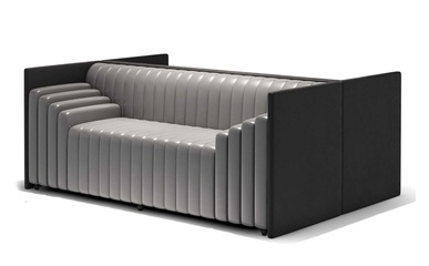 茶餐厅文化缩影 匠心打造的特色扶手真皮软包卡座沙发